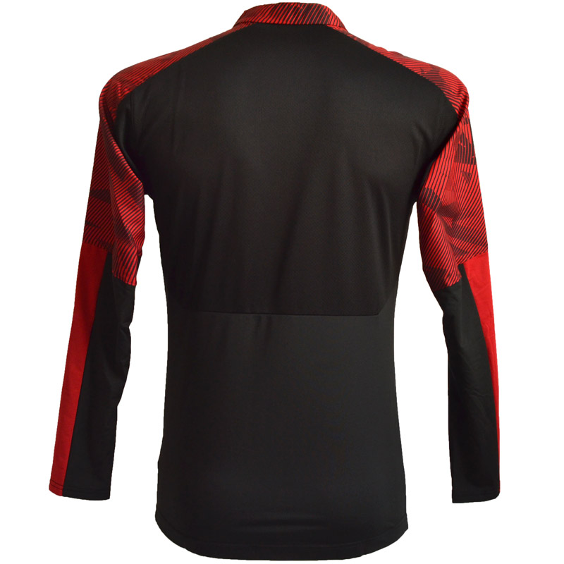 felpa mizuno nera zip