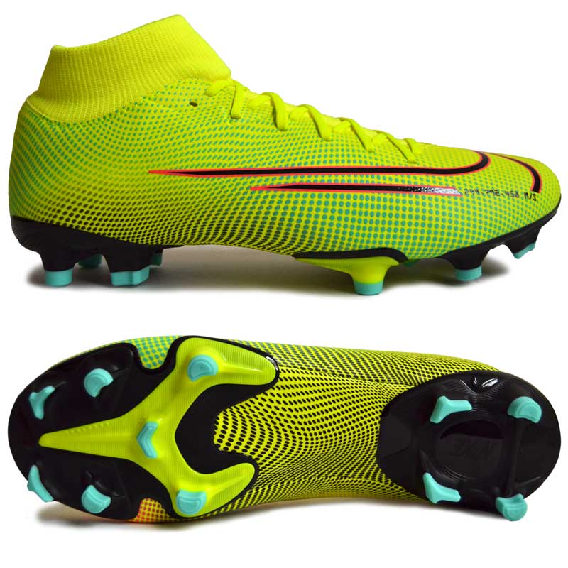 New Nike Youth Superfly 6 Academy IC Black Gold Soccer Sz.