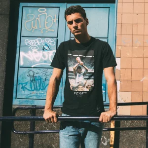 Alternative view of Maradona X Copa  Argentina World Cup 1986 Celebration T-Shirt