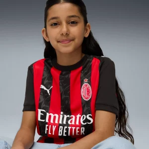 Alternative view of AC Milan Maglia Home JR 25/26