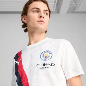 Alternative view of Maglia KIDSUPER x MANCHESTER CITY bianco