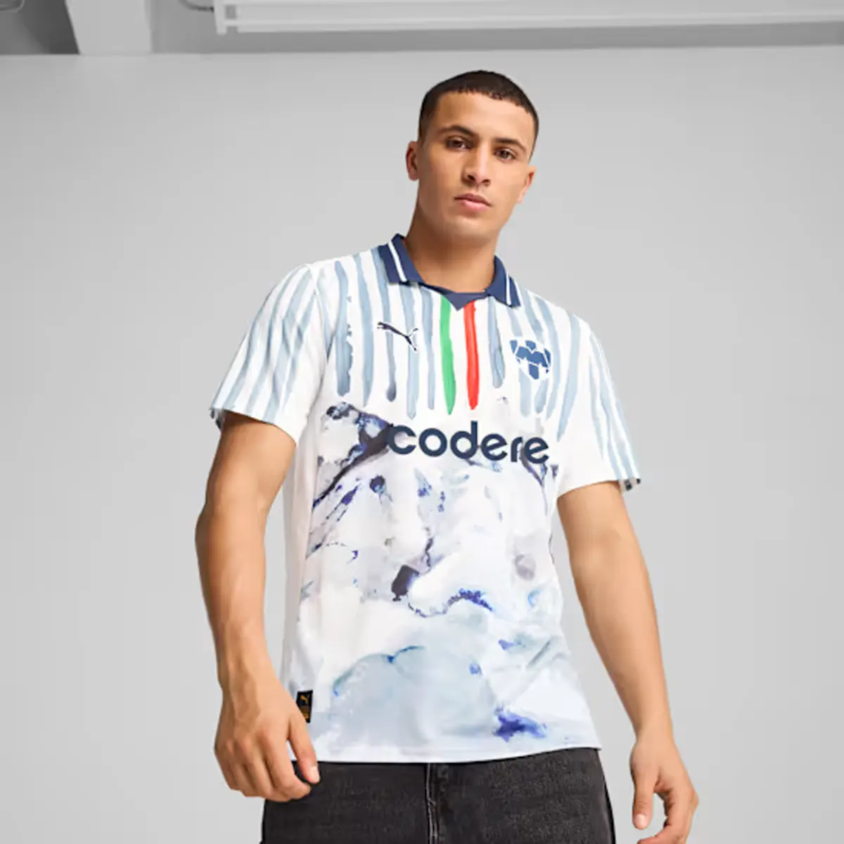 Maglia KIDSUPER x CF MONTERREY bianca - immagine 3