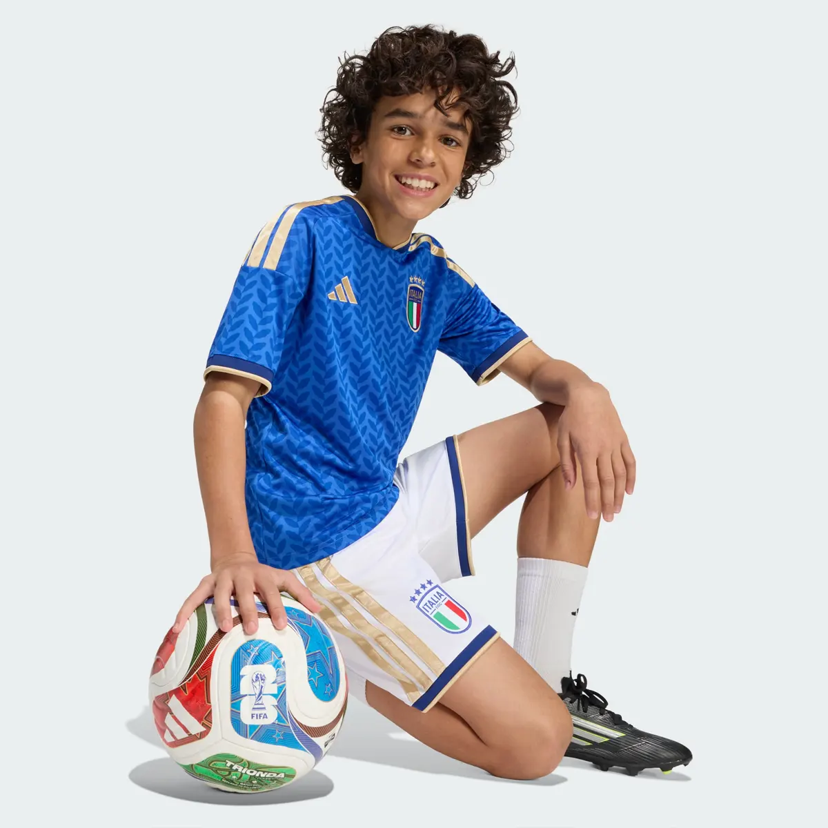 Italia shorts Home 26 JR - immagine 4